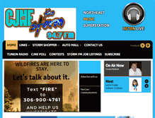 Tablet Screenshot of cjnefm.com